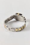 Mixed Metal Rectangle Watch