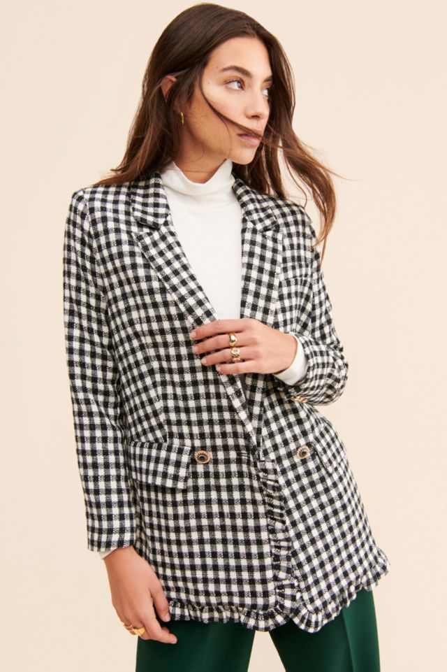Sister Jane Postmark Ruffle Blazer #2