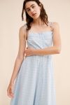 Guizio Acadia Eyelet Midi Dress