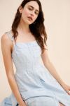 Guizio Acadia Eyelet Midi Dress