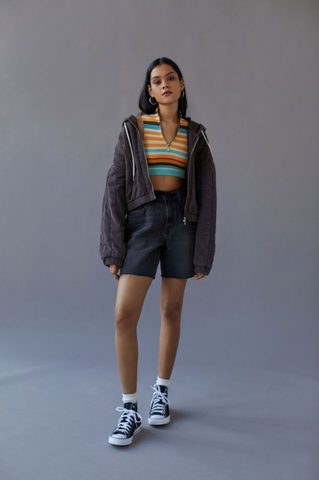 BDG High-Rise Baggy Denim Shorts #3