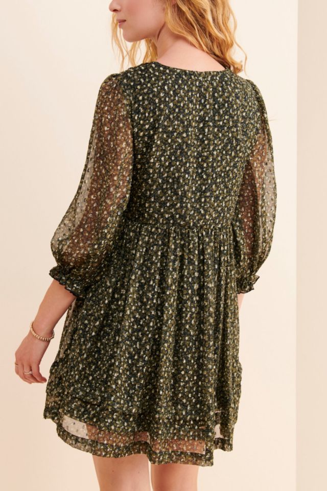 Printed Chiffon Dress #2