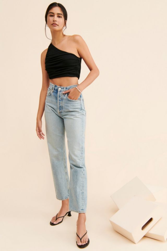 MinkPink Karoline One Shoulder Top #3