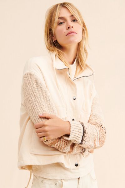 Saltwater Luxe Knit Sleeve Jacket