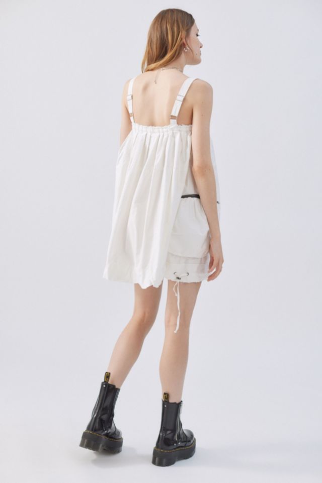 Colton Poplin Cargo Mini Dress #1