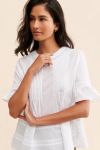 English Factory Boho Pleated Blouse