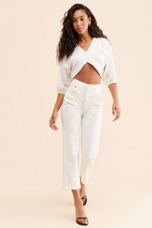 Vero Moda Aja Eyelet Top #3