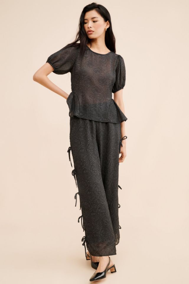 Lisa Says Gah Petra Tie Back Blouse #3