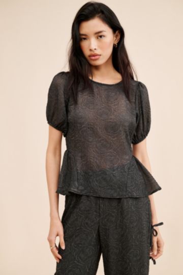 Lisa Says Gah Petra Tie Back Blouse