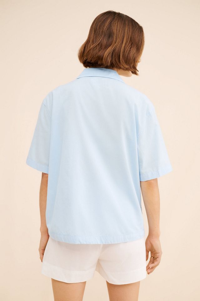 BDG Men's Crochet Lace Shirt #1