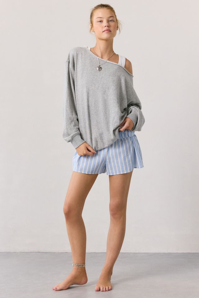 Out From Under Ariana Oversized Off-The-Shoulder Sweatshirt #2