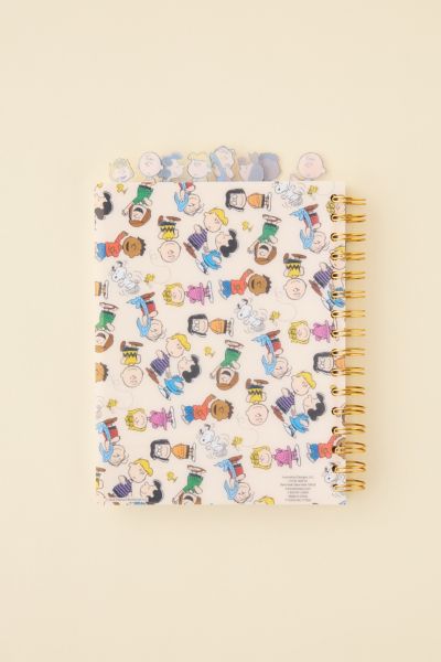 Peanuts Printed 6-Tab Spiral Notebook