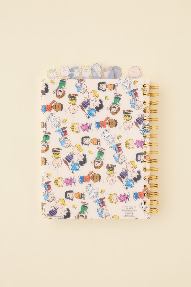 Peanuts Printed 6-Tab Spiral Notebook #4