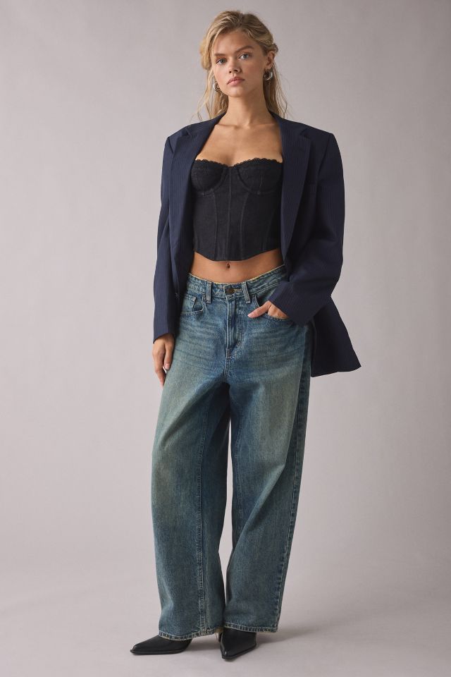 Out From Under Modern Love Golden Hour Denim Corset #2