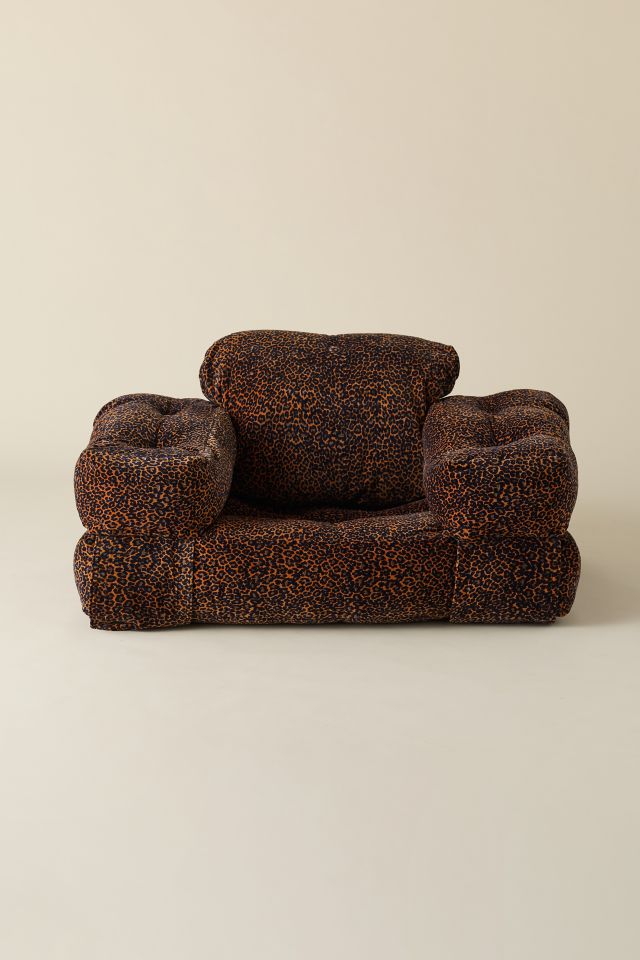 Lira Convertible Velvet Lounge Chair #2