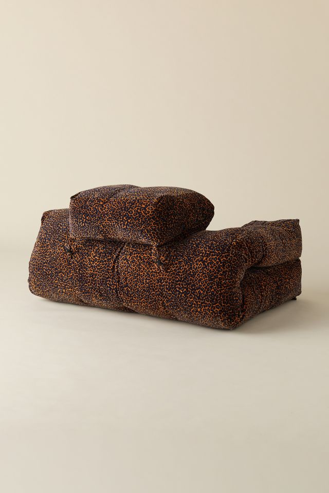 Lira Convertible Velvet Lounge Chair #3