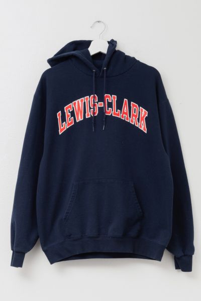 Vintage Y2K Champion Lewis-Clark Hoodie Sweatshirt