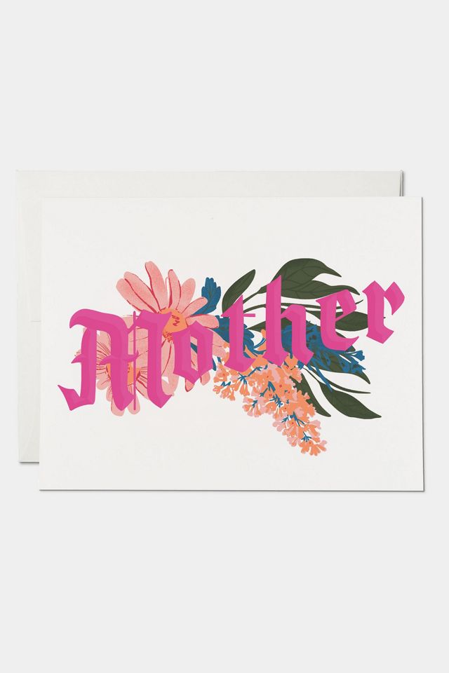 Tattoo Mother Greeting Card Tattoo Mother Greeting Card