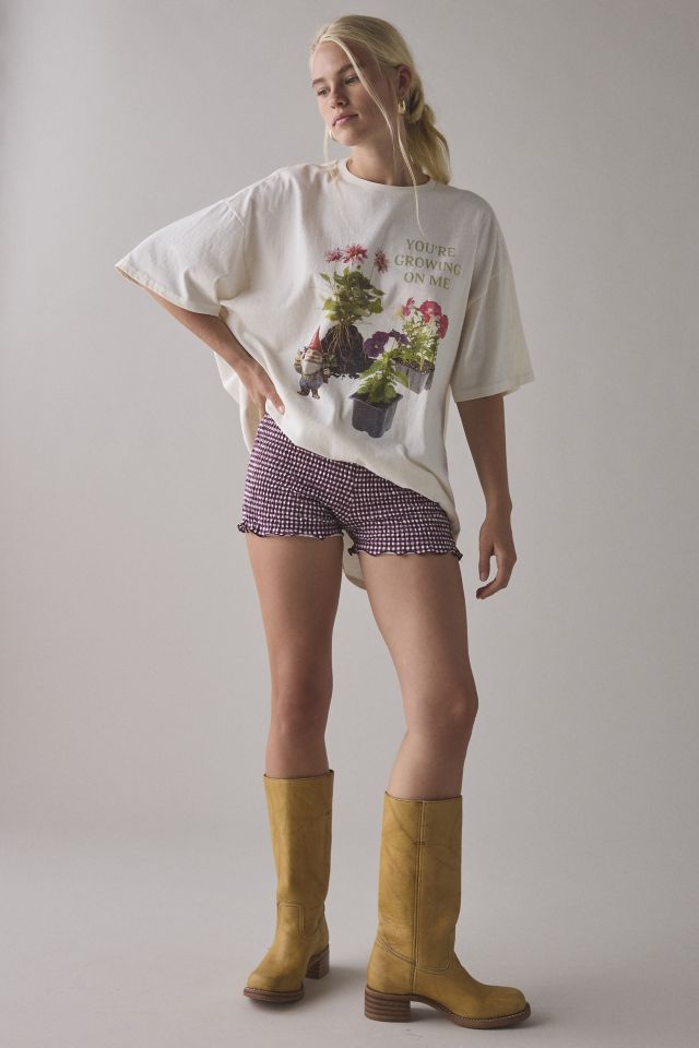 Growing On Me Garden Graphic T-Shirt Dress