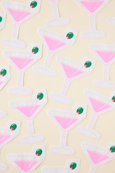 xo, Fetti Martini Cocktail Paper Napkin Set