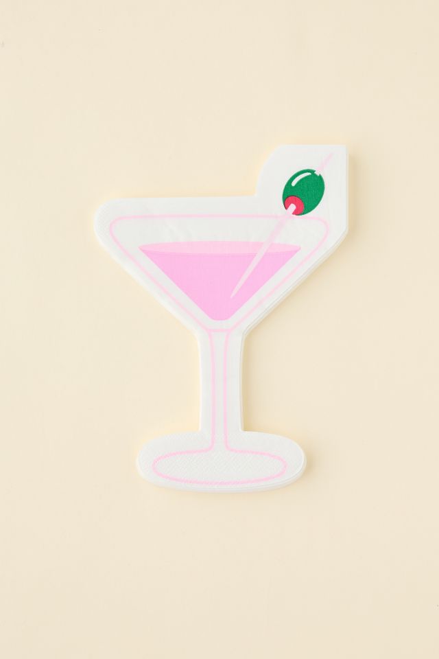 xo, Fetti Martini Cocktail Paper Napkin Set #2