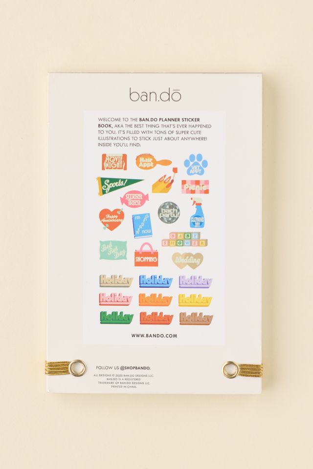 ban.do Planner Sticker Book #5