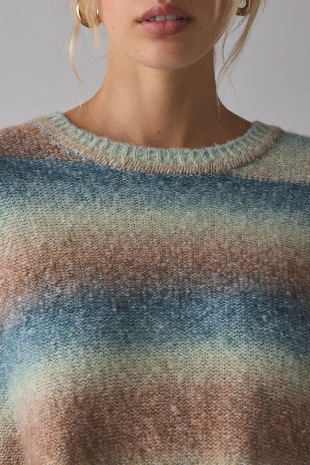 BDG Olivia Ombre Knit Crew Neck Oversized Sweater #3