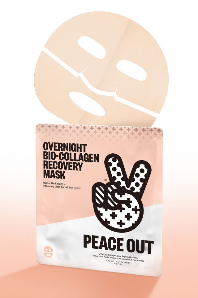 Peace Out Overnight Bio-Collagen Recovery Face Mask #1