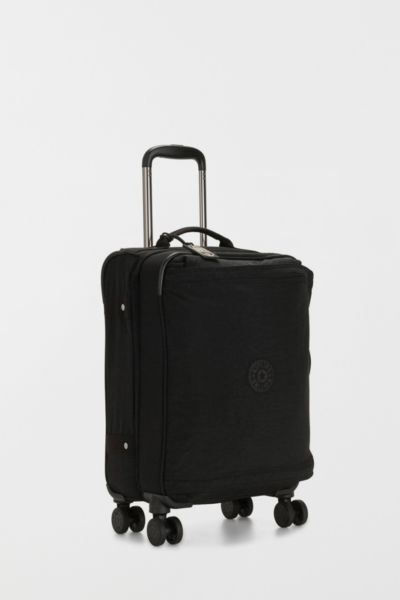 Kipling Spontaneous Small Nylon Rolling Luggage In Black At Urban Outfitters In Black