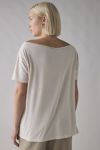 DAY Rock Band Graphic Off-The-Shoulder Oversized Tee