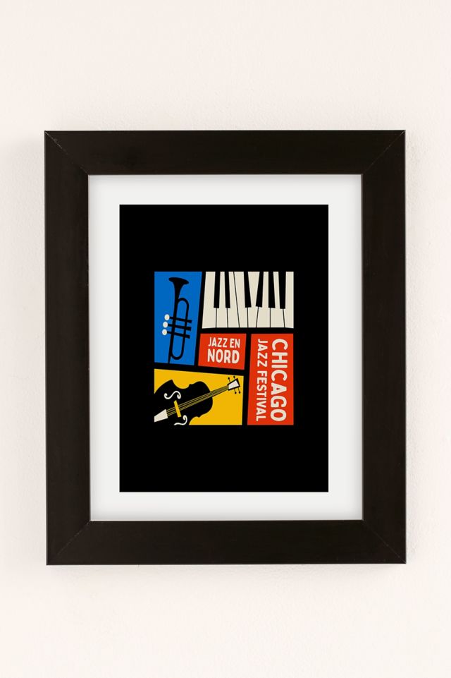ayeyokp Jazz Festival | Bauhaus V Art Print #1