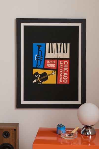 ayeyokp Jazz Festival | Bauhaus V Art Print
