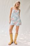 Kimchi Blue Swing Time Ruffle Babydoll Mini Dress
