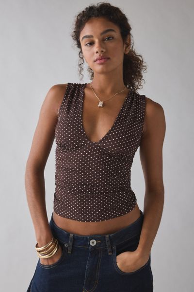 Women's Polka Dot Tops | Urban Outfitters