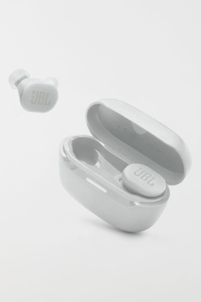 JBL ENDURANCE RACE 2 NOISE CANCELLING HEADPHONES IN WHITE AT URBAN OUTFITTERS 