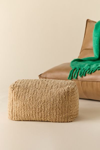 Lorena Canals Haystack Fleece Pouf In Neutral At Urban Outfitters