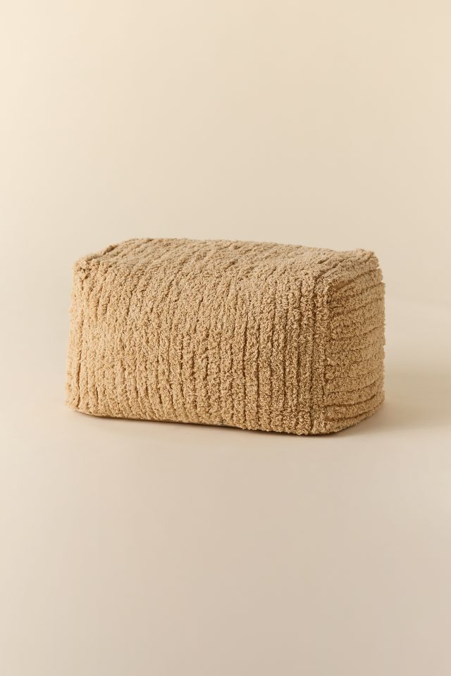 Lorena Canals Haystack Fleece Pouf #1
