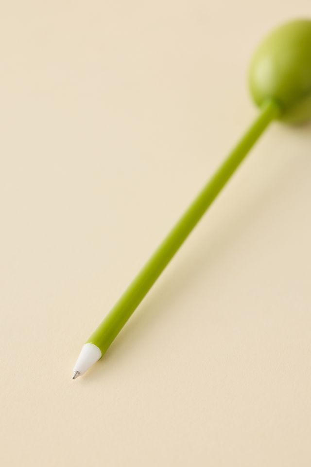 Squishy Olive Ink Pen #2