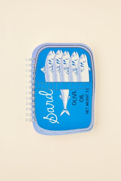 Sardine Tin Shaped Notebook
