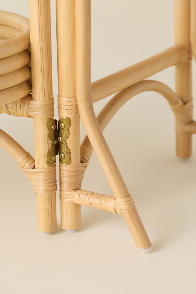 Rattan Tiered Plant Stand