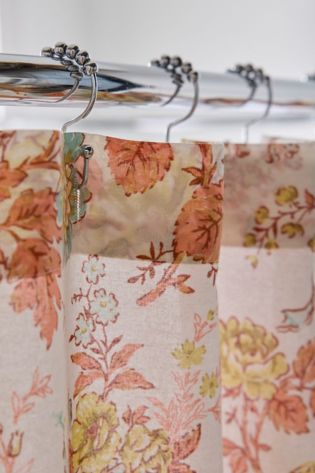 Catlyn Floral Patterned Shower Curtain #2