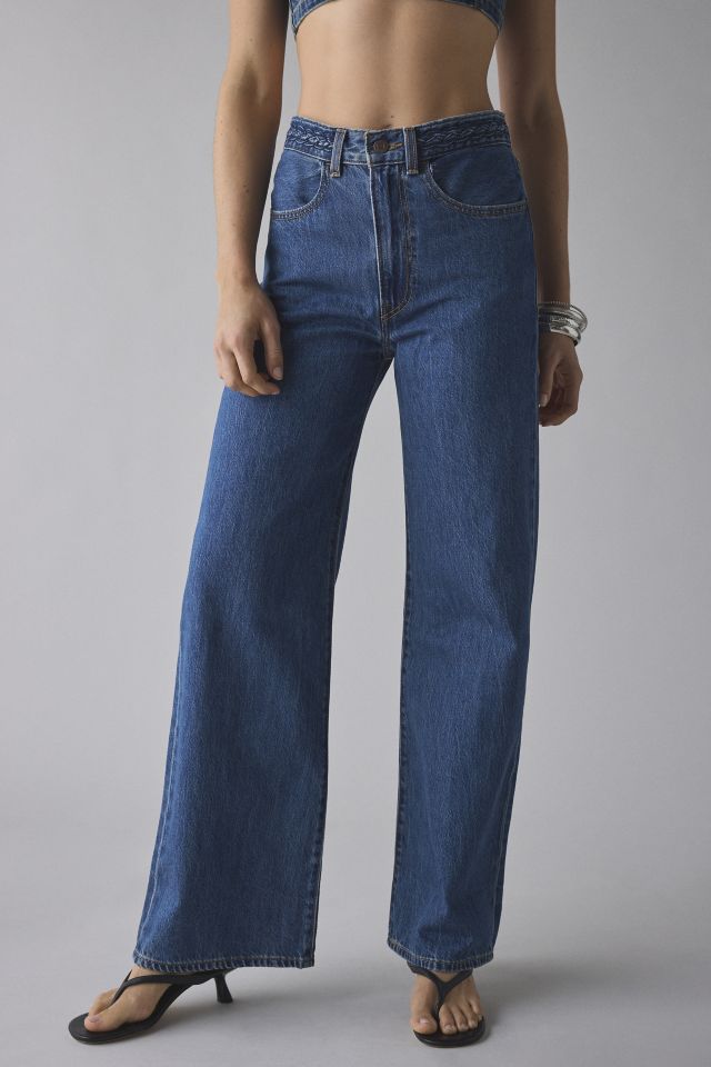 Levi's® Ribcage Wide Leg Braided Jean #3