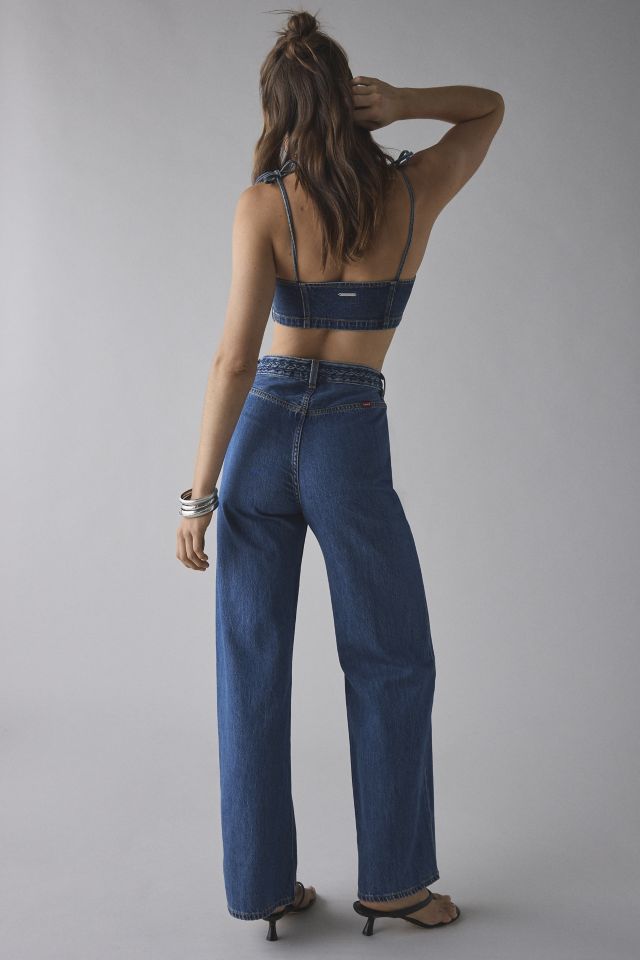 Levi's® Ribcage Wide Leg Braided Jean #4