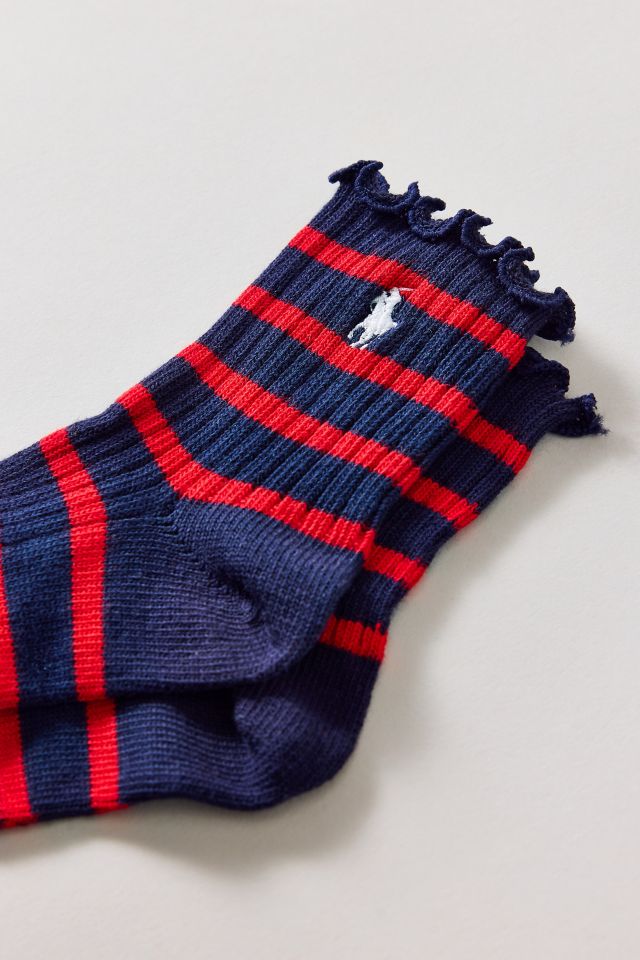 Polo Ralph Lauren Lettuce Edge Ankle Sock #1