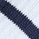 White + Navy Stripe