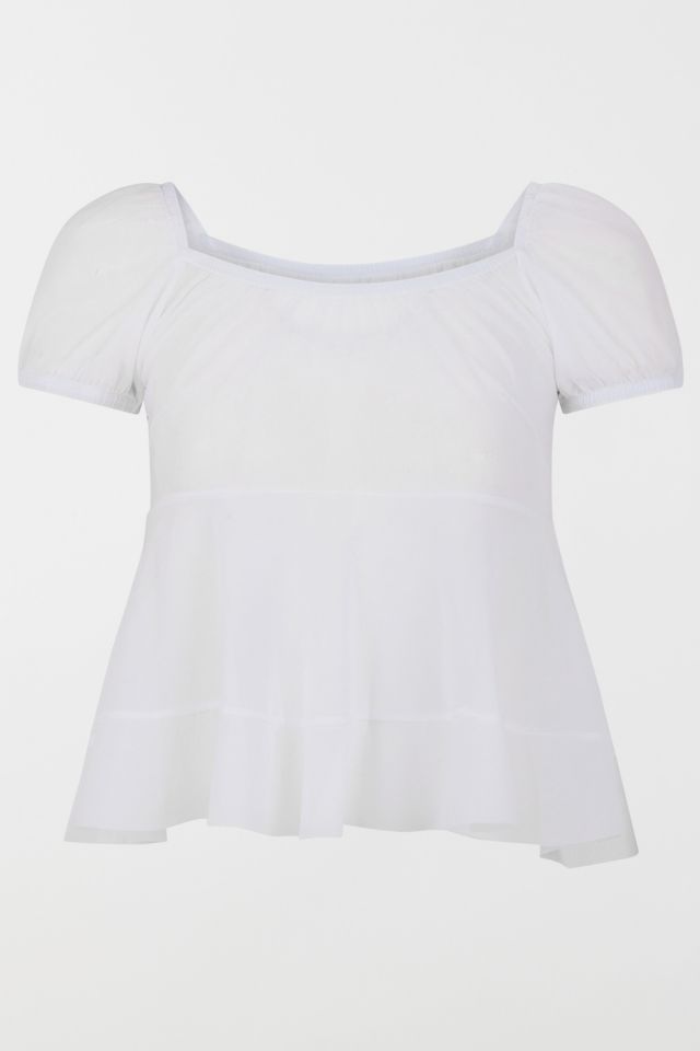 Gigi LA Sabrina Mesh Top #3