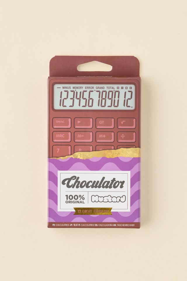 Choculator Chocolate Bar Shaped Calculator #2