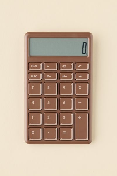 Choculator Chocolate Bar Shaped Calculator