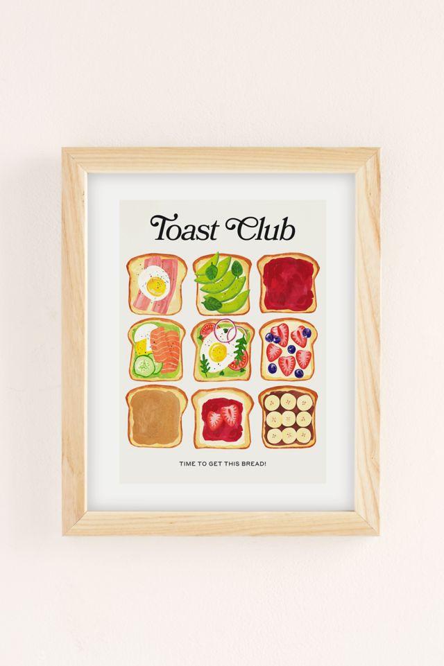 ayeyokp The Toast Club: Brunch Art Print #1
