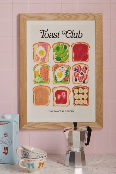 ayeyokp The Toast Club: Impression d'art brunch